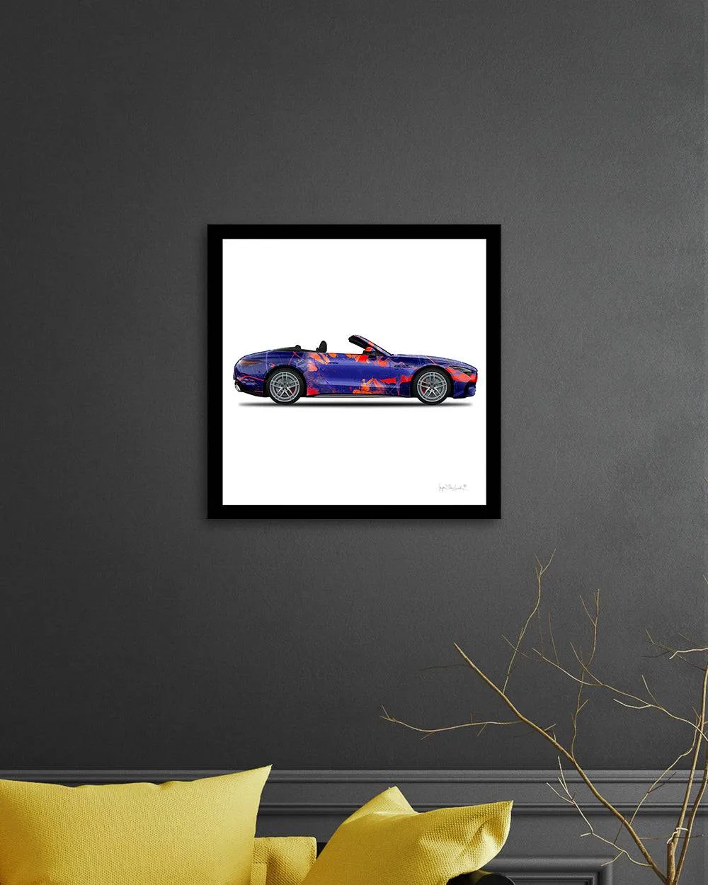 1 - New Galaxy Car by Jumper Maybach® (Print on Canvas)