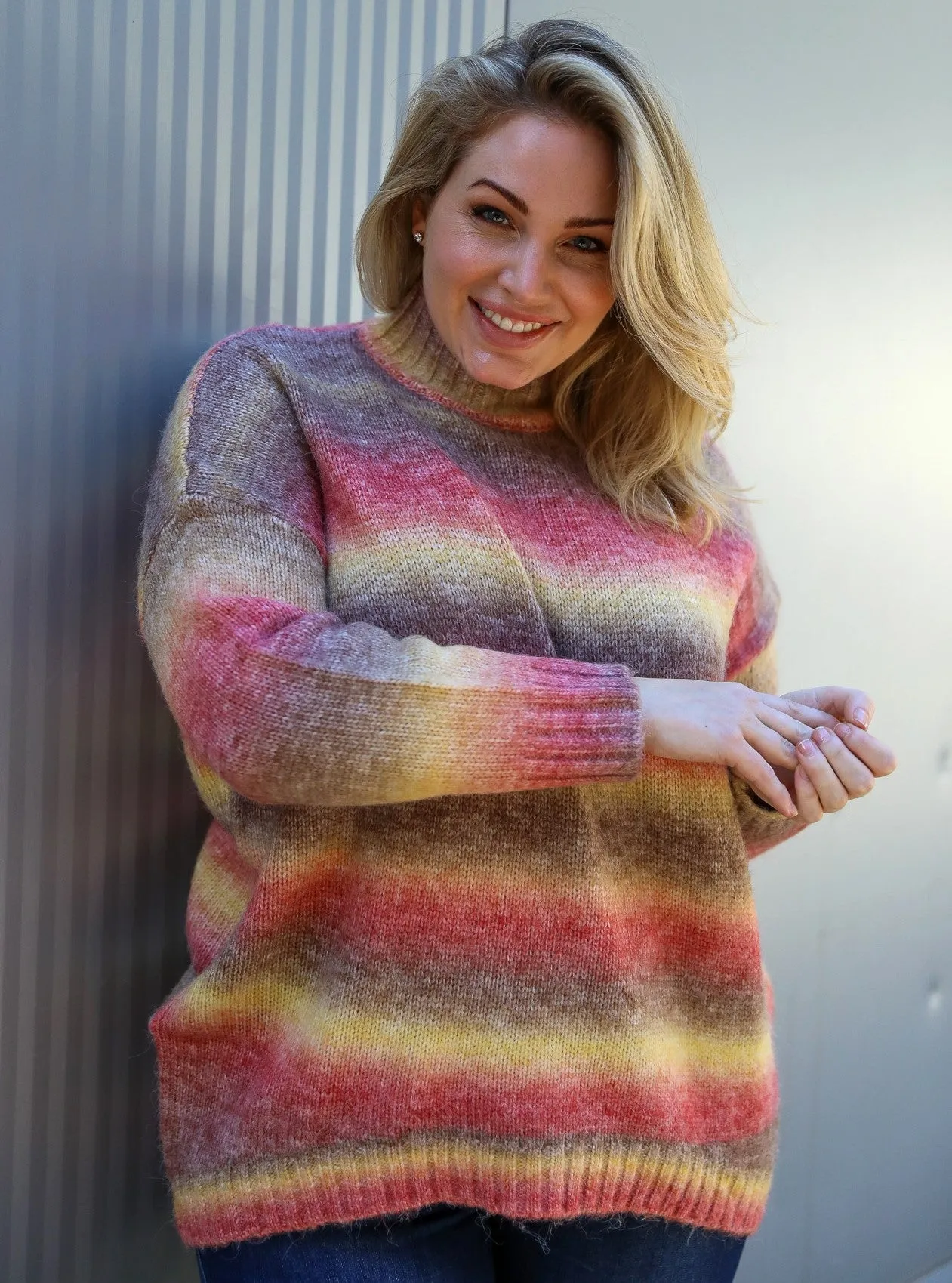 Ako Jumper - Blush Combo