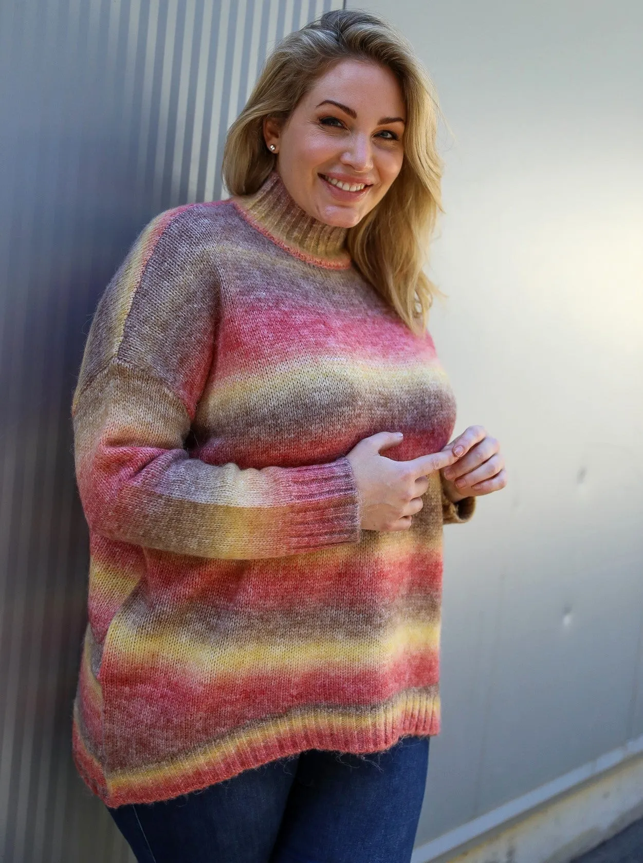 Ako Jumper - Blush Combo