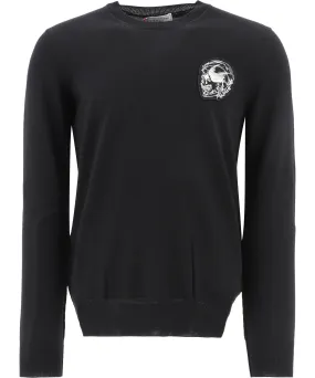 Alexander McQueen Skull Patch Knit Jumper