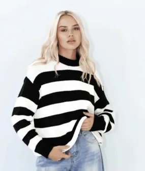 Anika Stripe Knit Jumper