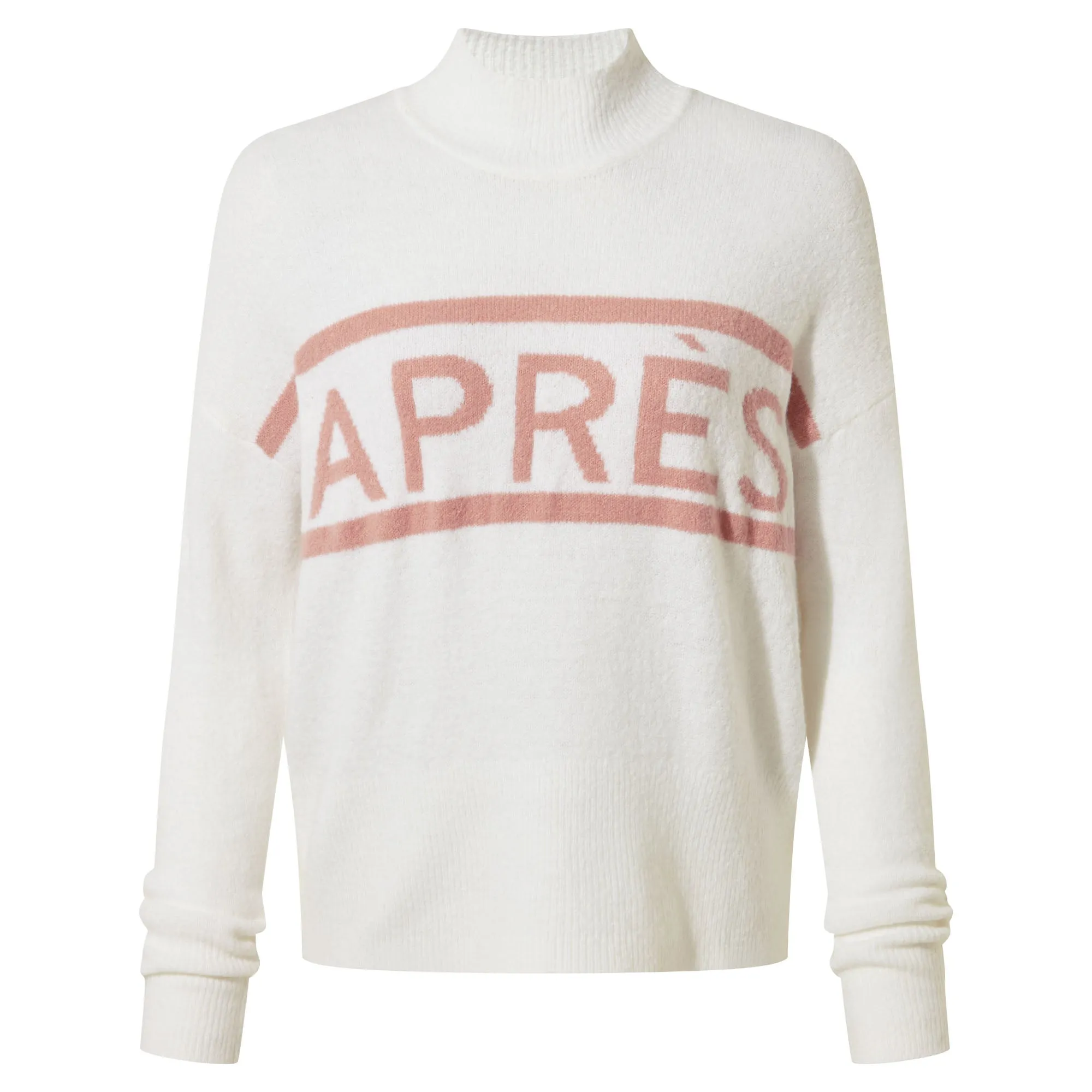 Apres Womens Knitted Jumper - Optic White