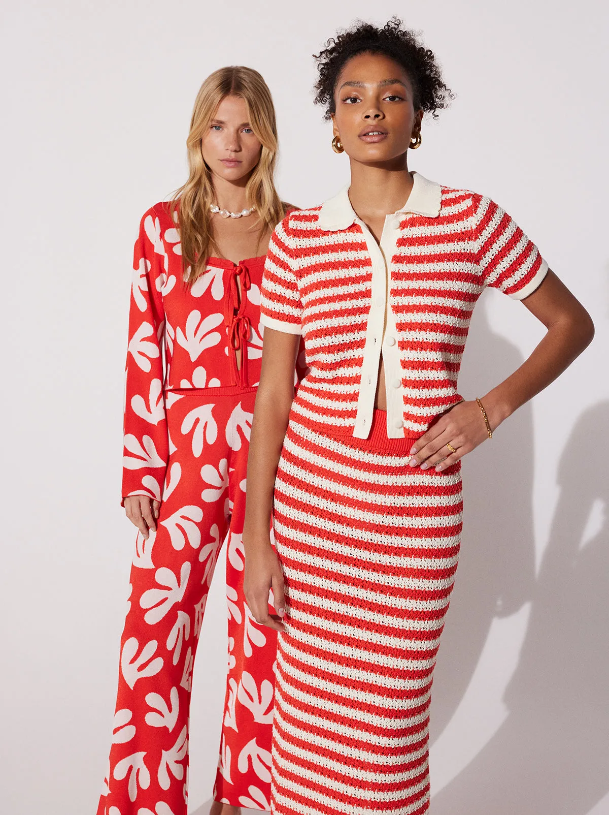 Austin Red Leaf Knit Trousers