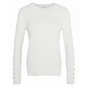 Barbour Brambles Cotton Cashmere Knitted Ladies Jumper - Aran