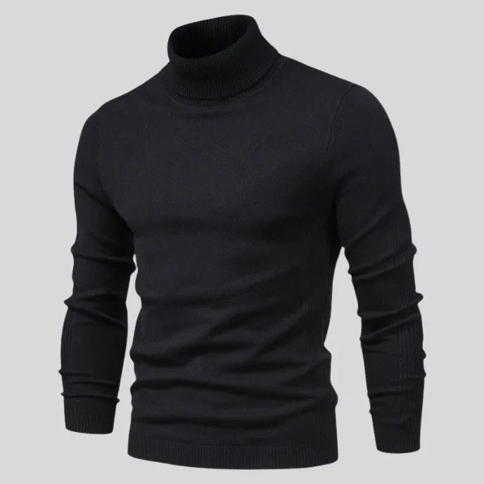 Ben - Fashionable Roll Neck Jumper