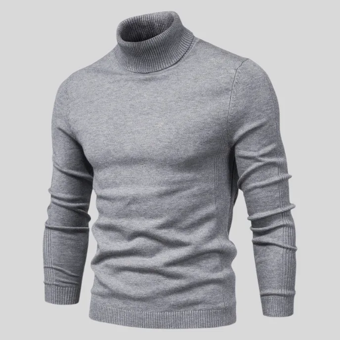 Ben - Fashionable Roll Neck Jumper