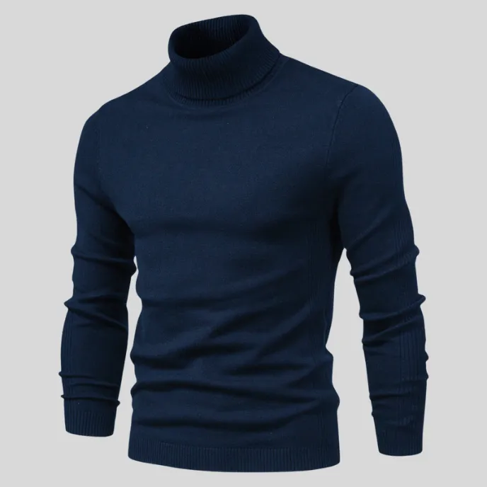 Ben - Fashionable Roll Neck Jumper