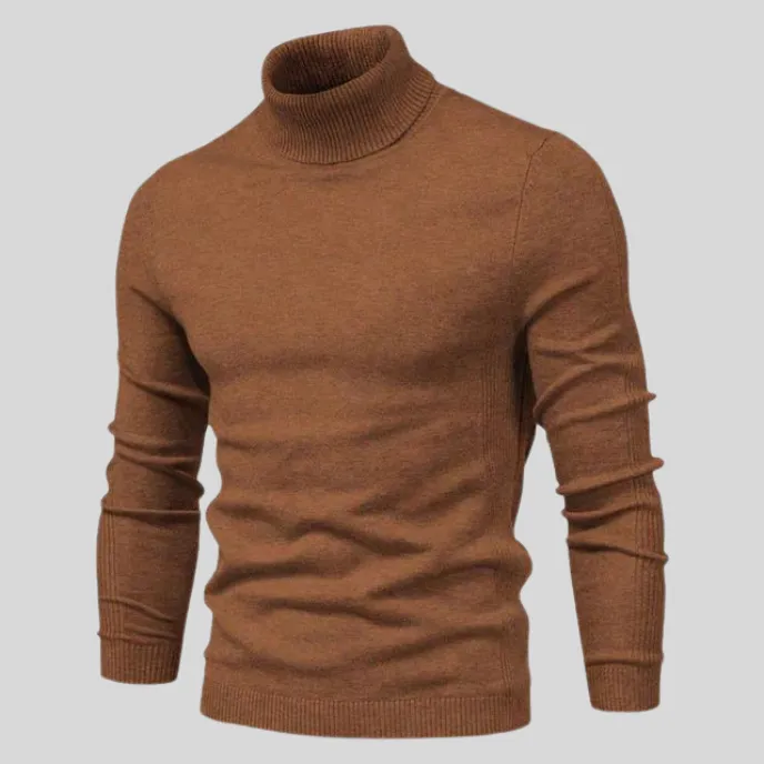Ben - Fashionable Roll Neck Jumper