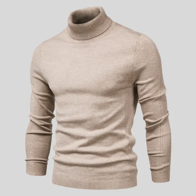 Ben - Fashionable Roll Neck Jumper