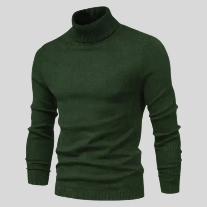 Ben - Fashionable Roll Neck Jumper
