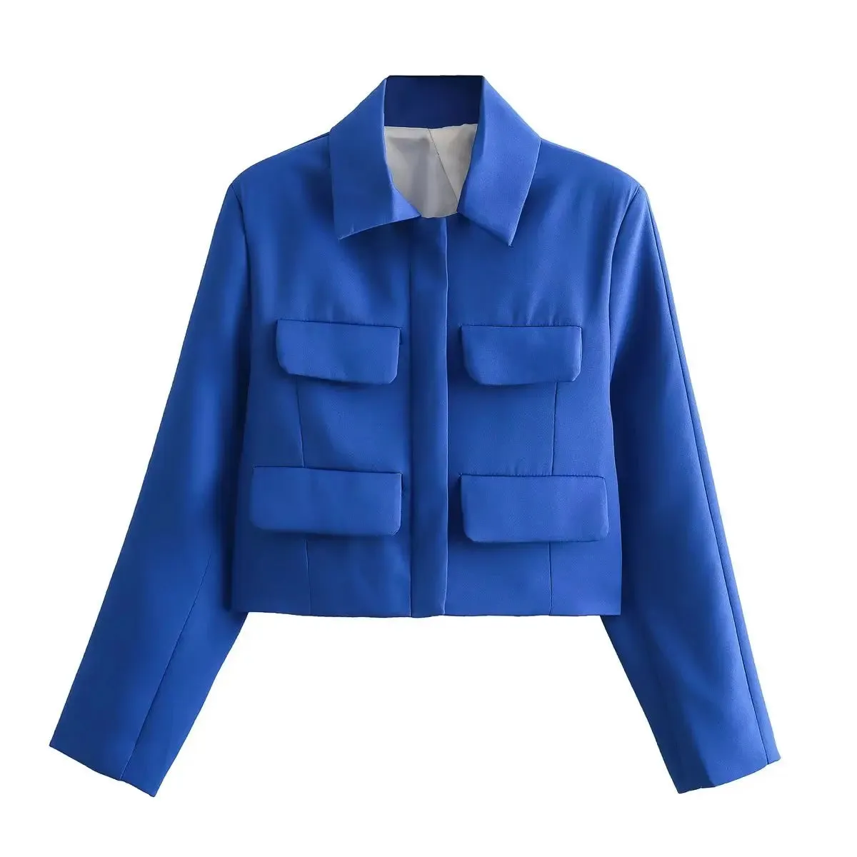 Billie Cropped Pocket Jacket