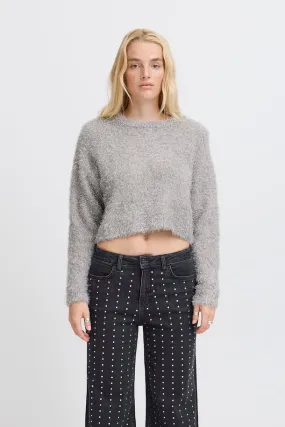 Blizi Long Sleeve Pullover Silver
