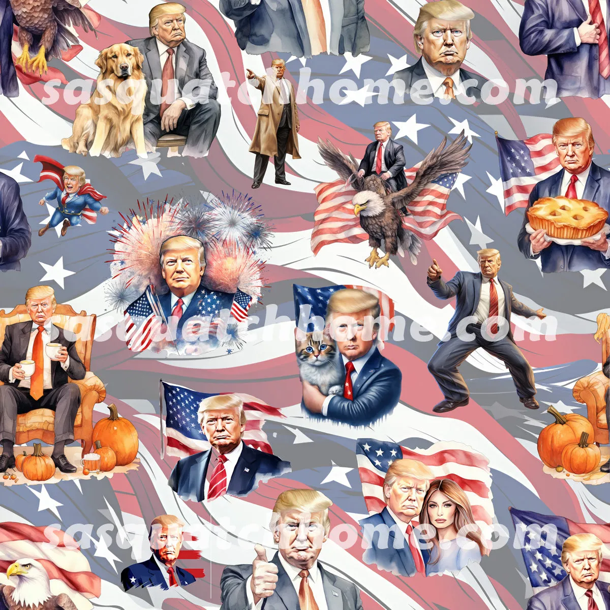 Boys Teens Boxer Briefs - Donald Trump, MAGA