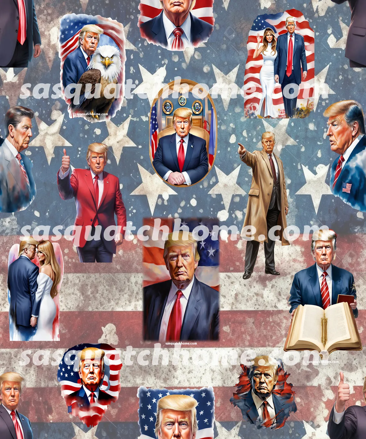 Boys Teens Boxer Briefs - Donald Trump, MAGA