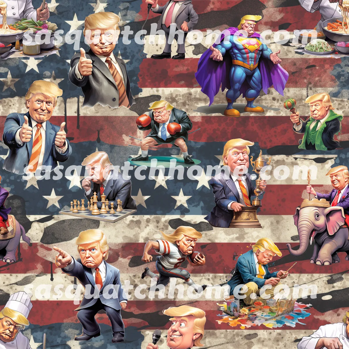 Boys Teens Boxer Briefs - Donald Trump, MAGA