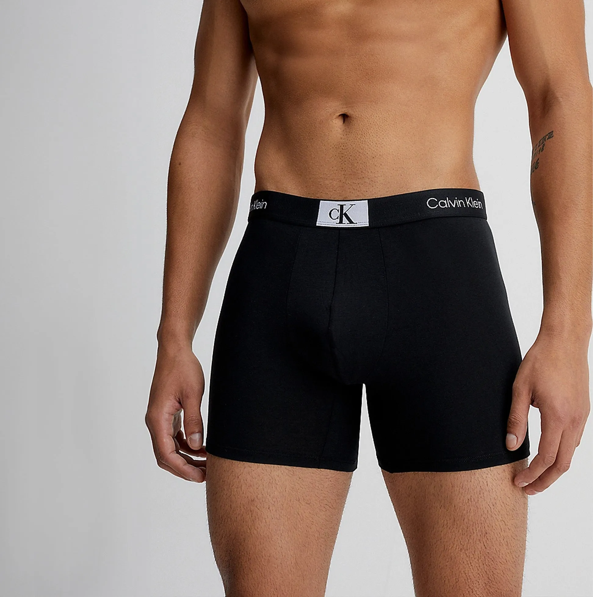 Calvin Klein CK96 COTTON 3 Pack Boxer Briefs Mens Multicoloured