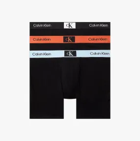 Calvin Klein CK96 COTTON 3 Pack Boxer Briefs Mens Multicoloured