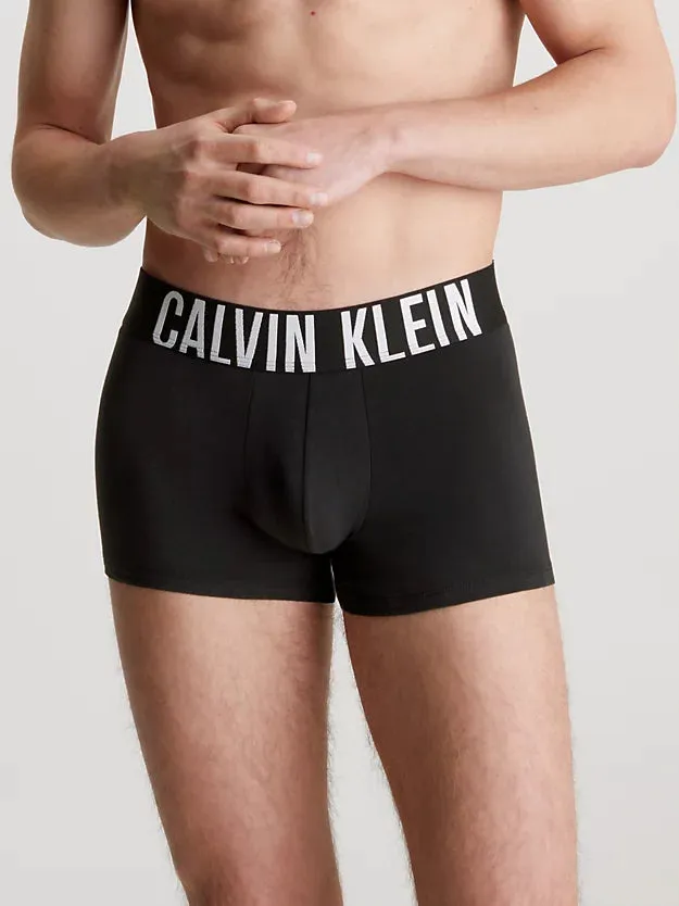 Calvin Klein MODERN COTTON 3 Pack Trunks Men Black/White/Grey Heather