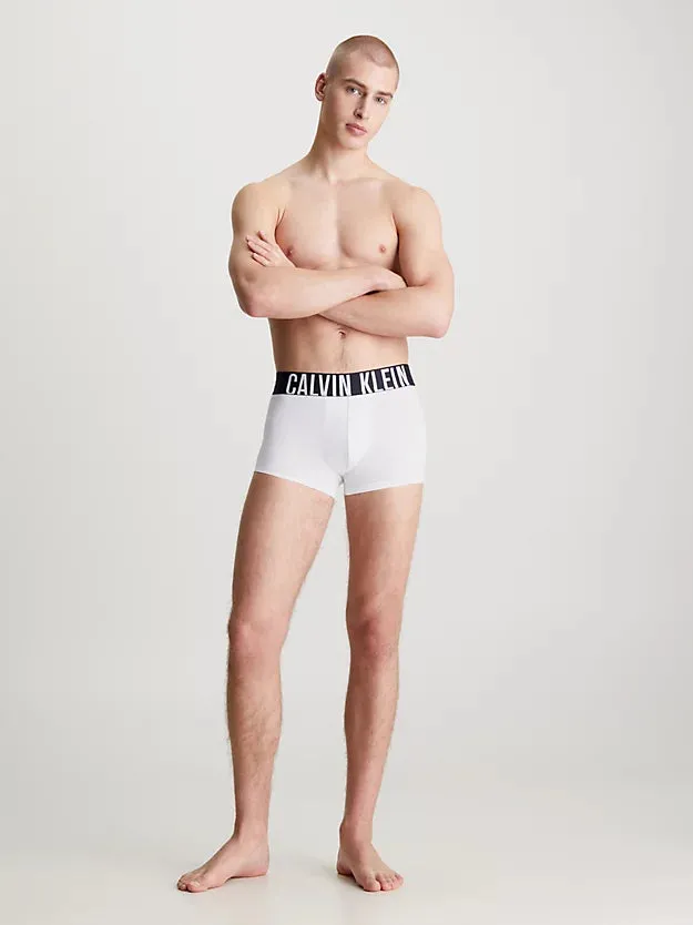 Calvin Klein MODERN COTTON 3 Pack Trunks Men Black/White/Grey Heather