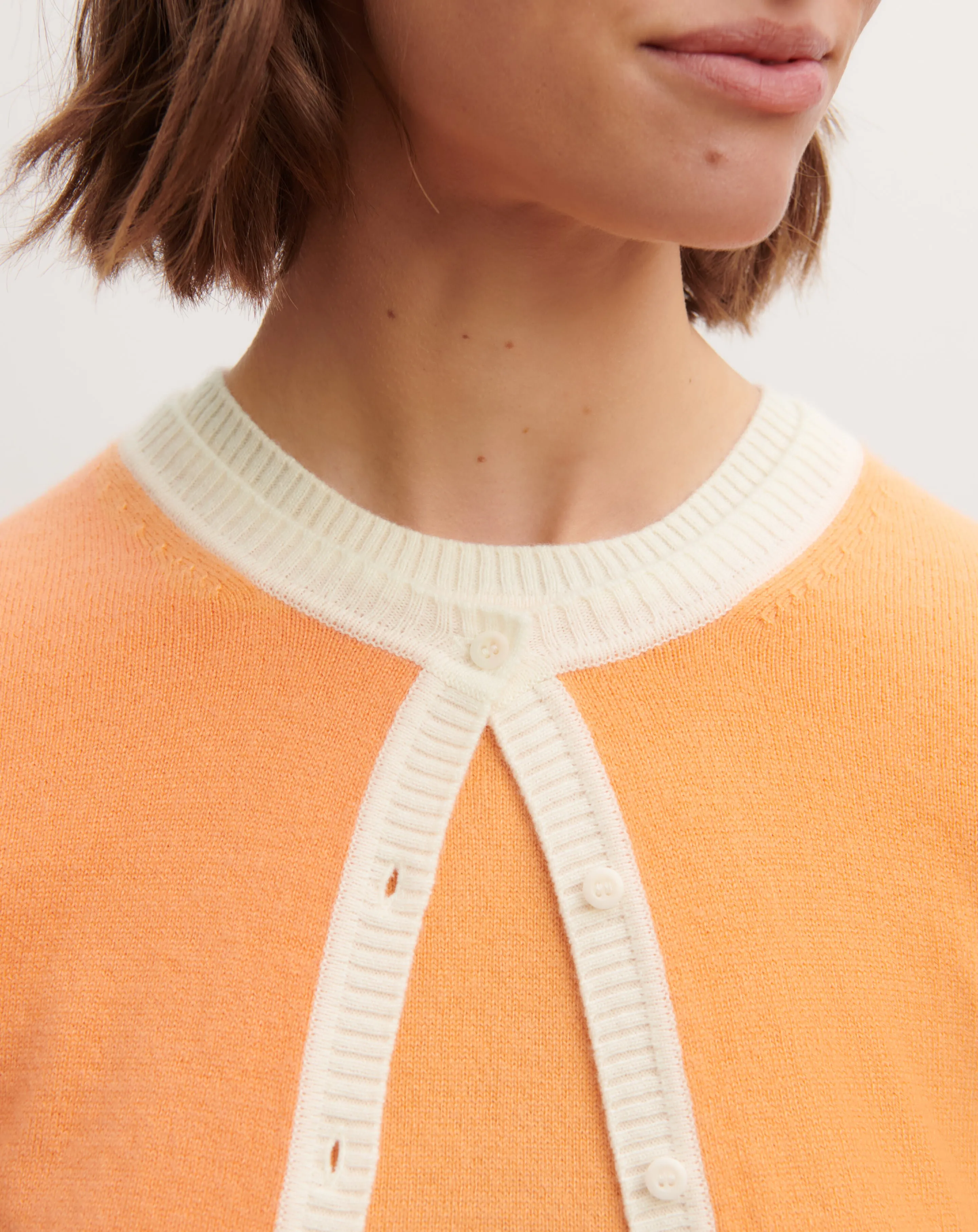 Cardigan  manches boutons