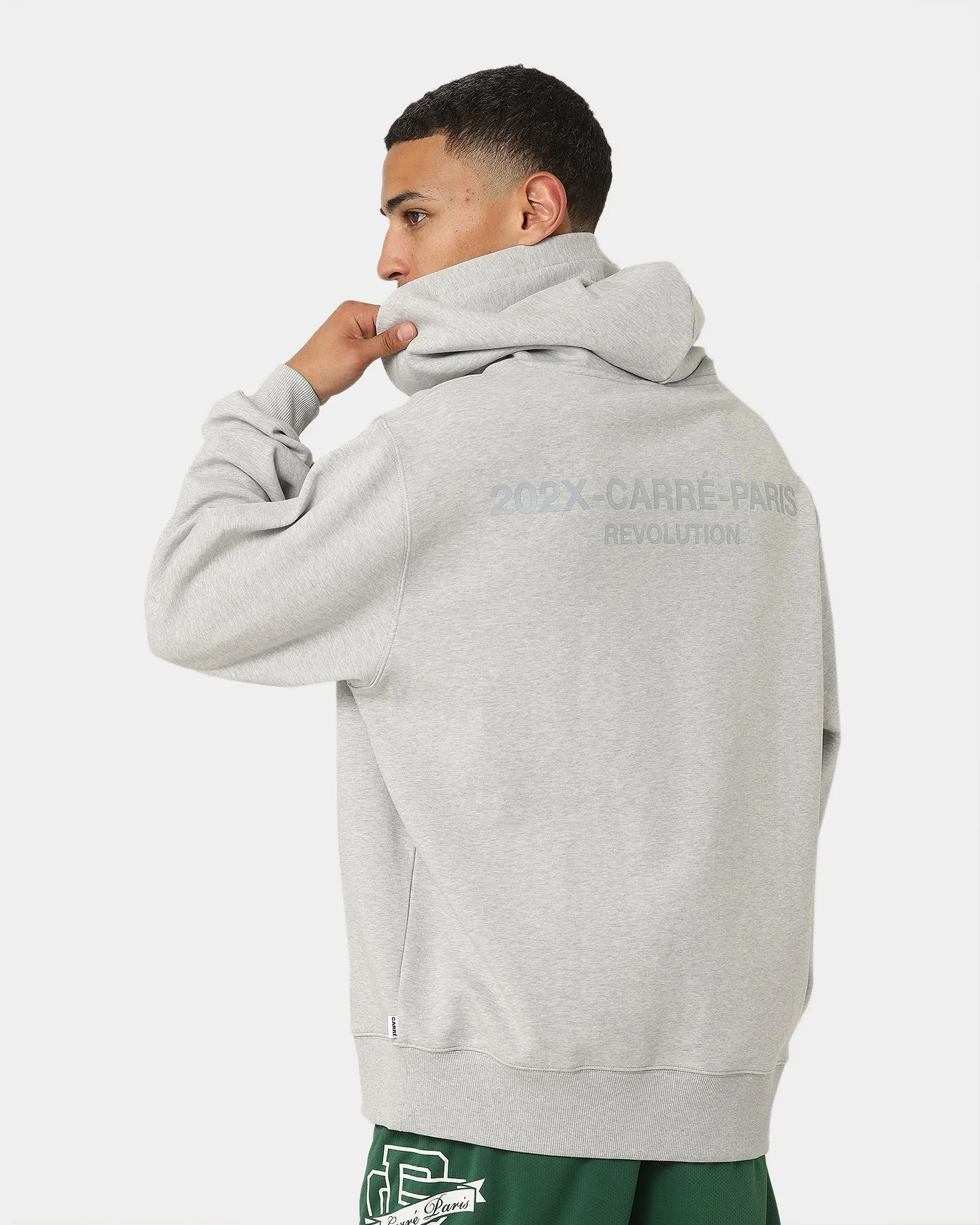 Carré 202X Premium Motion Hoodie Grey Marle