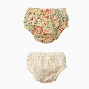 Charlotte 2Pk Underwear - Bohemian Rabbit   Vanilla Vichy