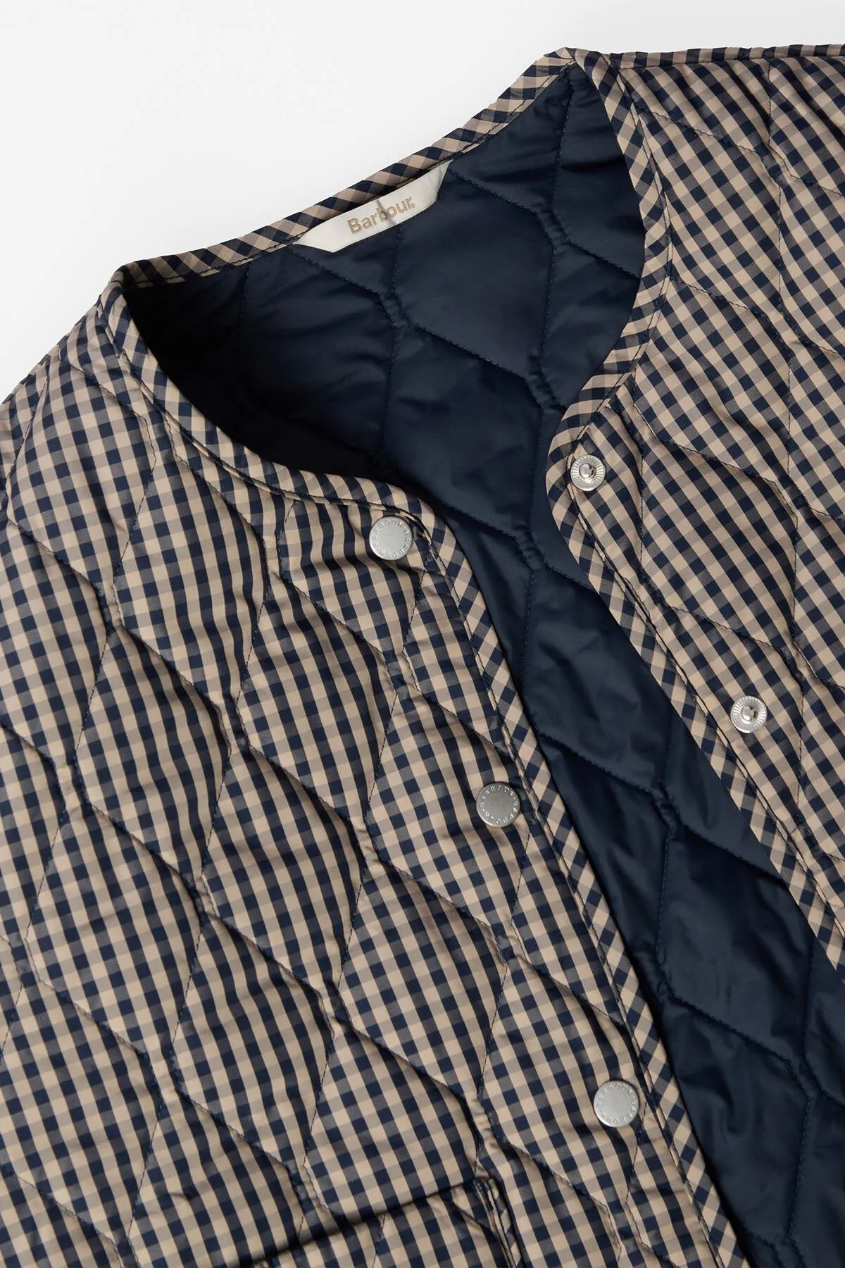 Check Monroe Quilted Jacket