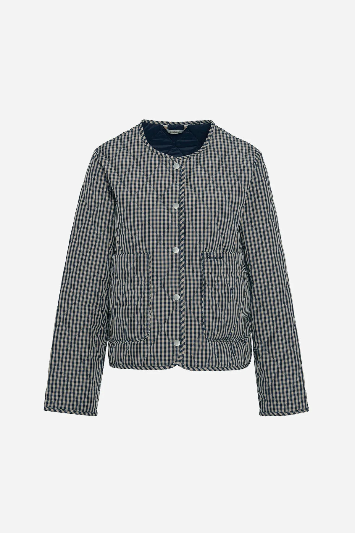 Check Monroe Quilted Jacket