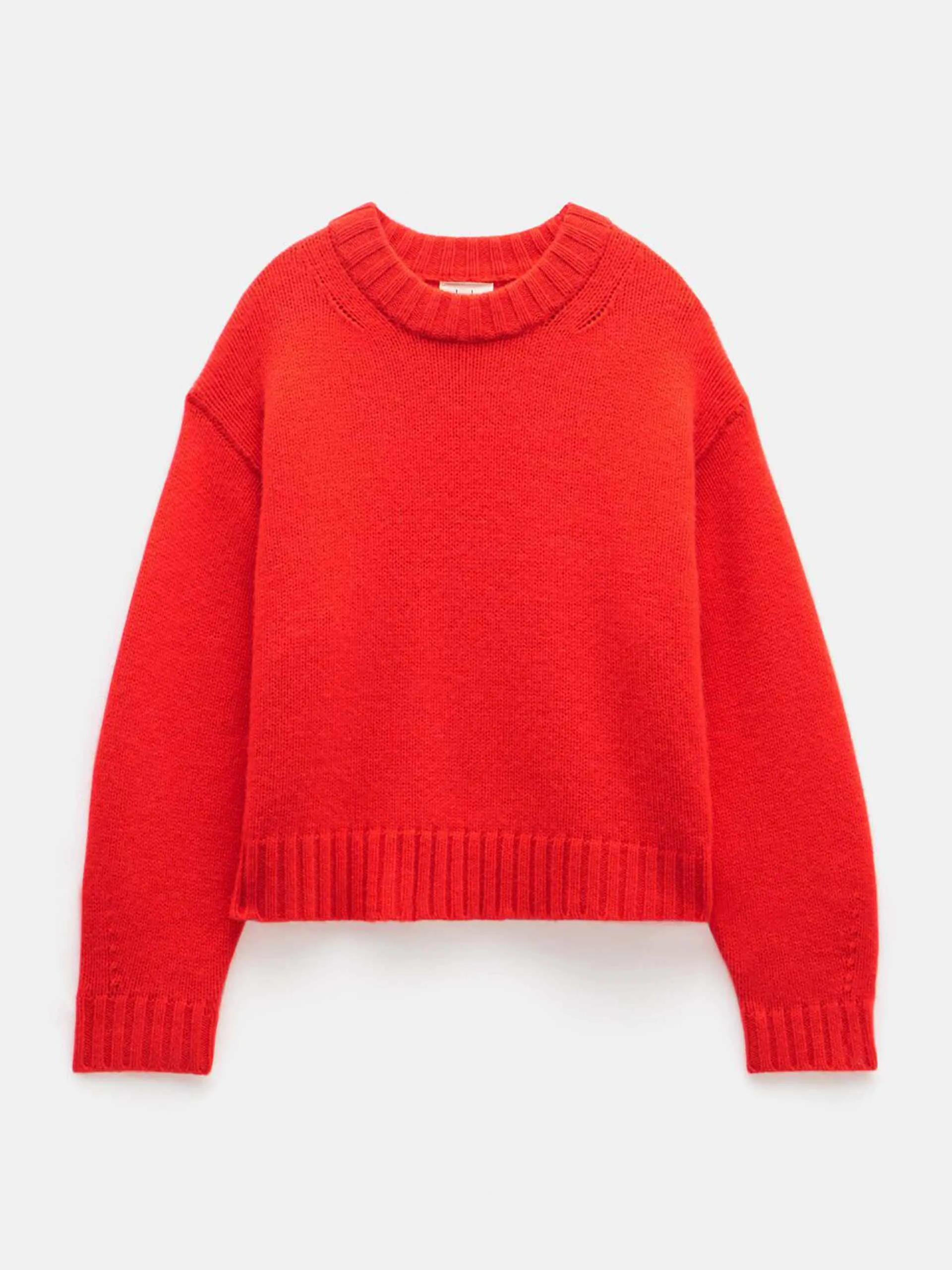 Cora chunky cashmere crew jumper