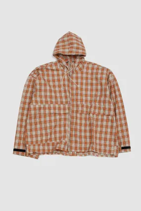 Cropped Outdoor Jacket Orange/ Brown