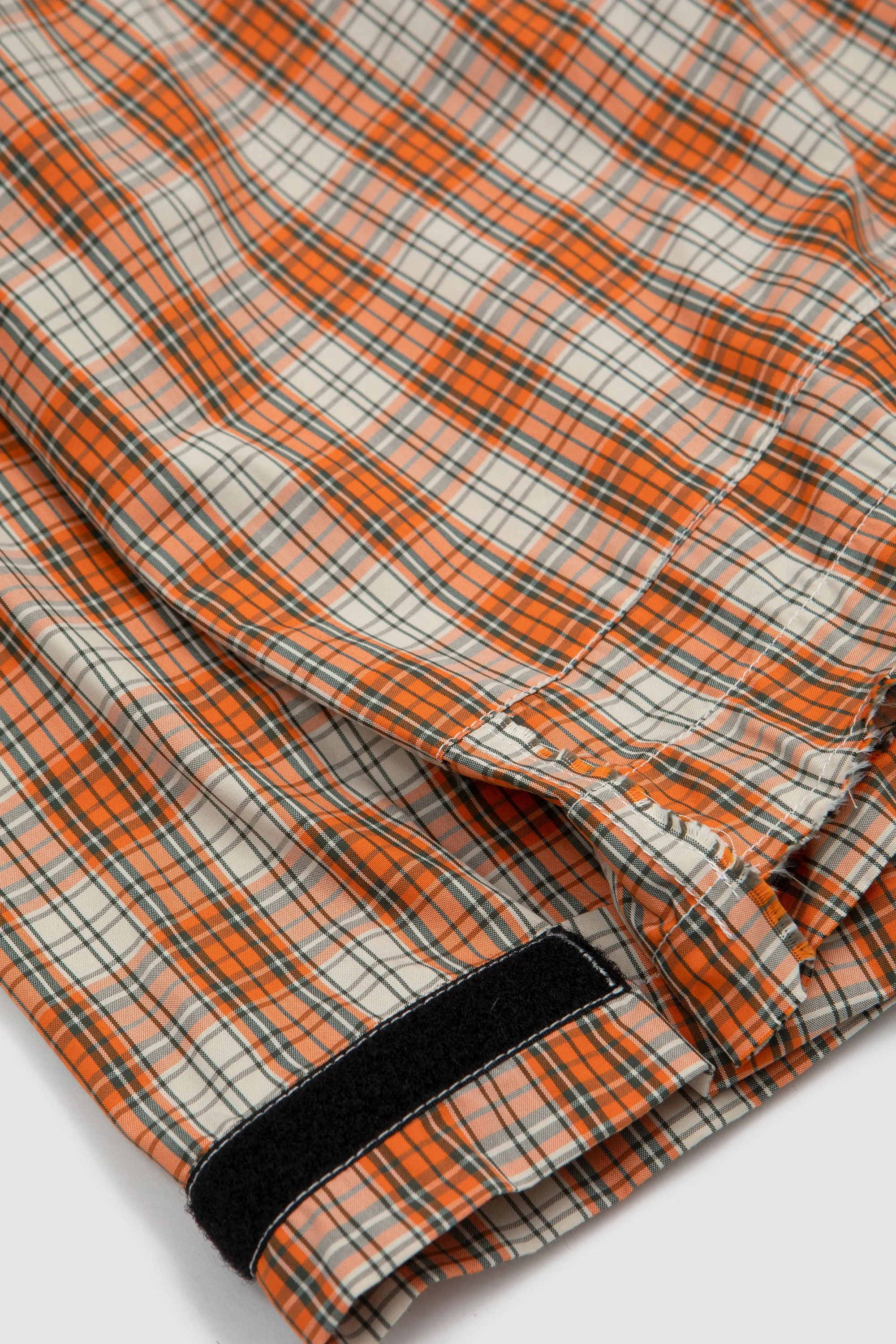 Cropped Outdoor Jacket Orange/ Brown