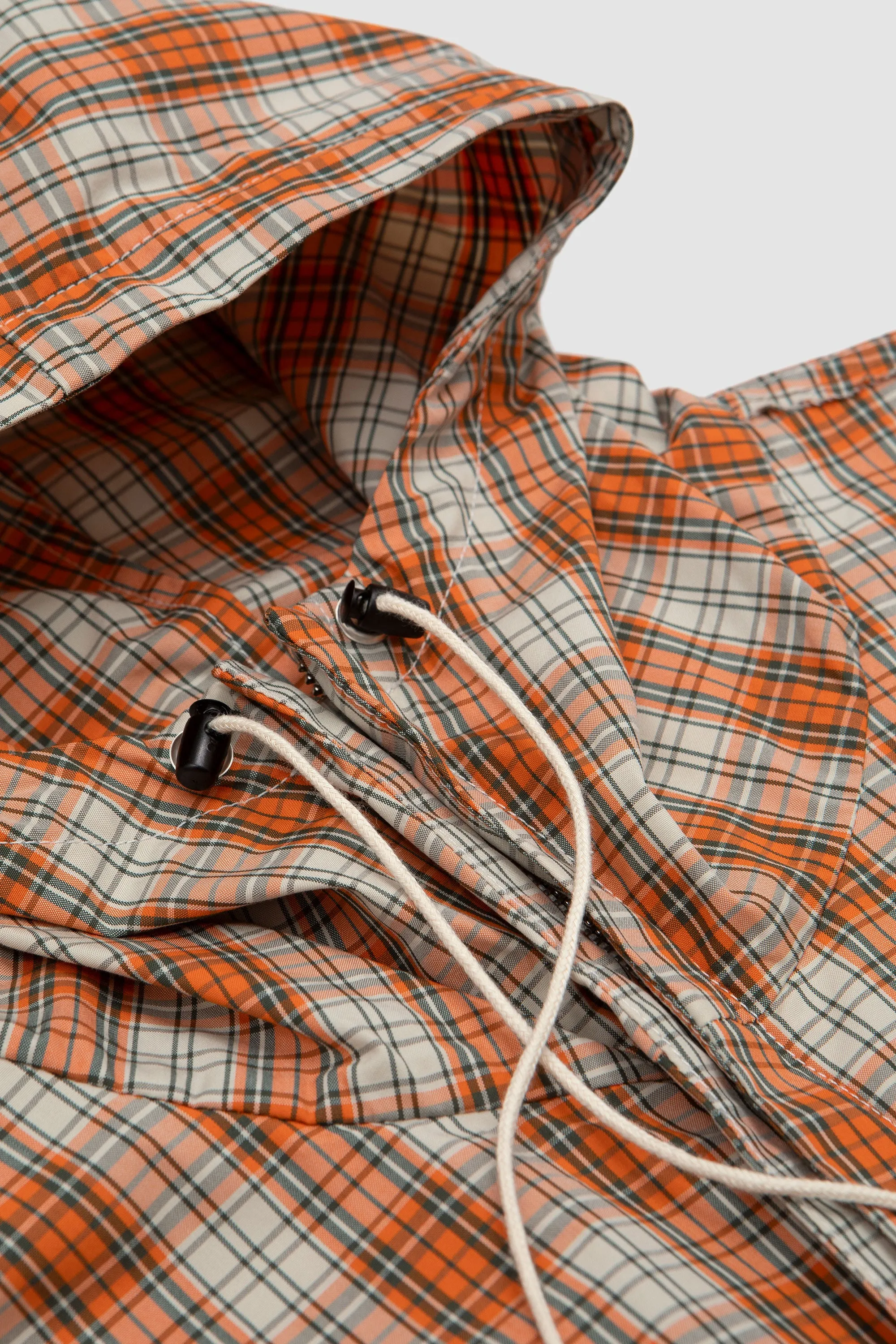 Cropped Outdoor Jacket Orange/ Brown