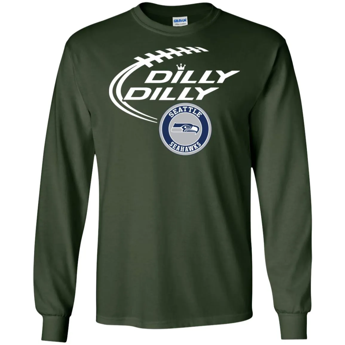Dilly Dilly Seatle Seahawk Nfl Football Men Long SLeeve Shirt