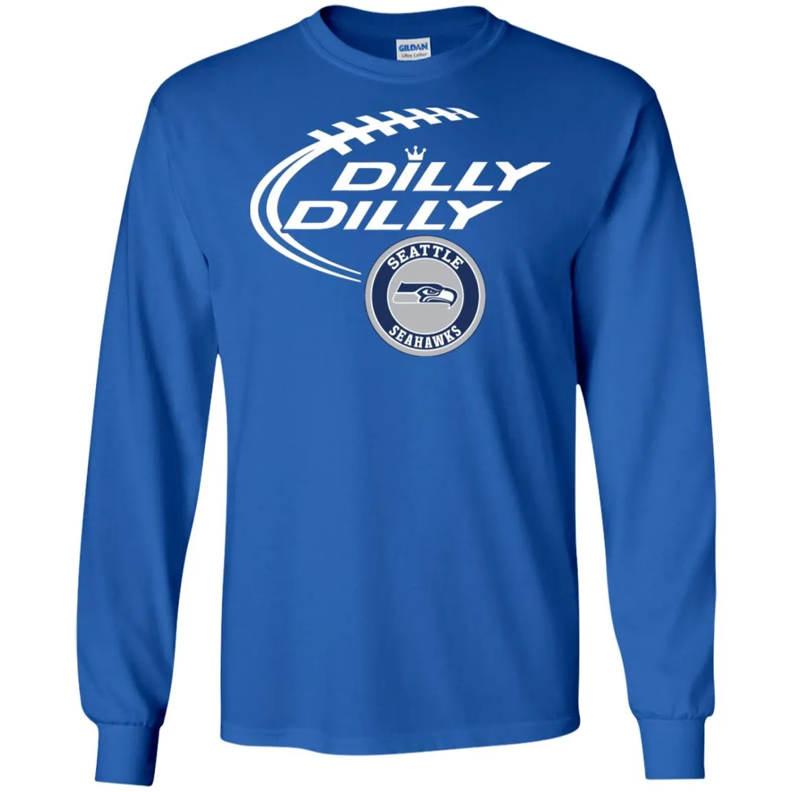 Dilly Dilly Seatle Seahawk Nfl Football Men Long SLeeve Shirt