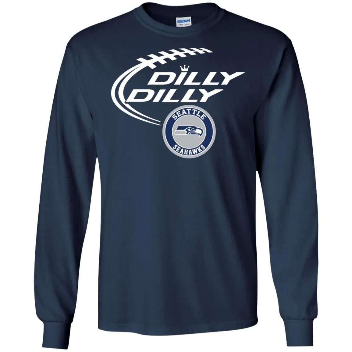 Dilly Dilly Seatle Seahawk Nfl Football Men Long SLeeve Shirt