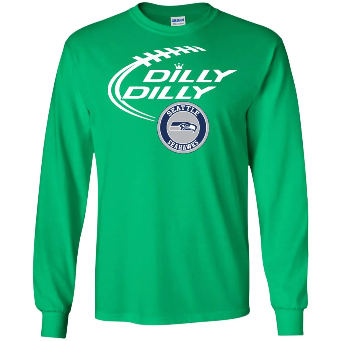 Dilly Dilly Seatle Seahawk Nfl Football Men Long SLeeve Shirt