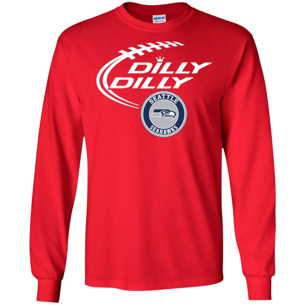 Dilly Dilly Seatle Seahawk Nfl Football Men Long SLeeve Shirt