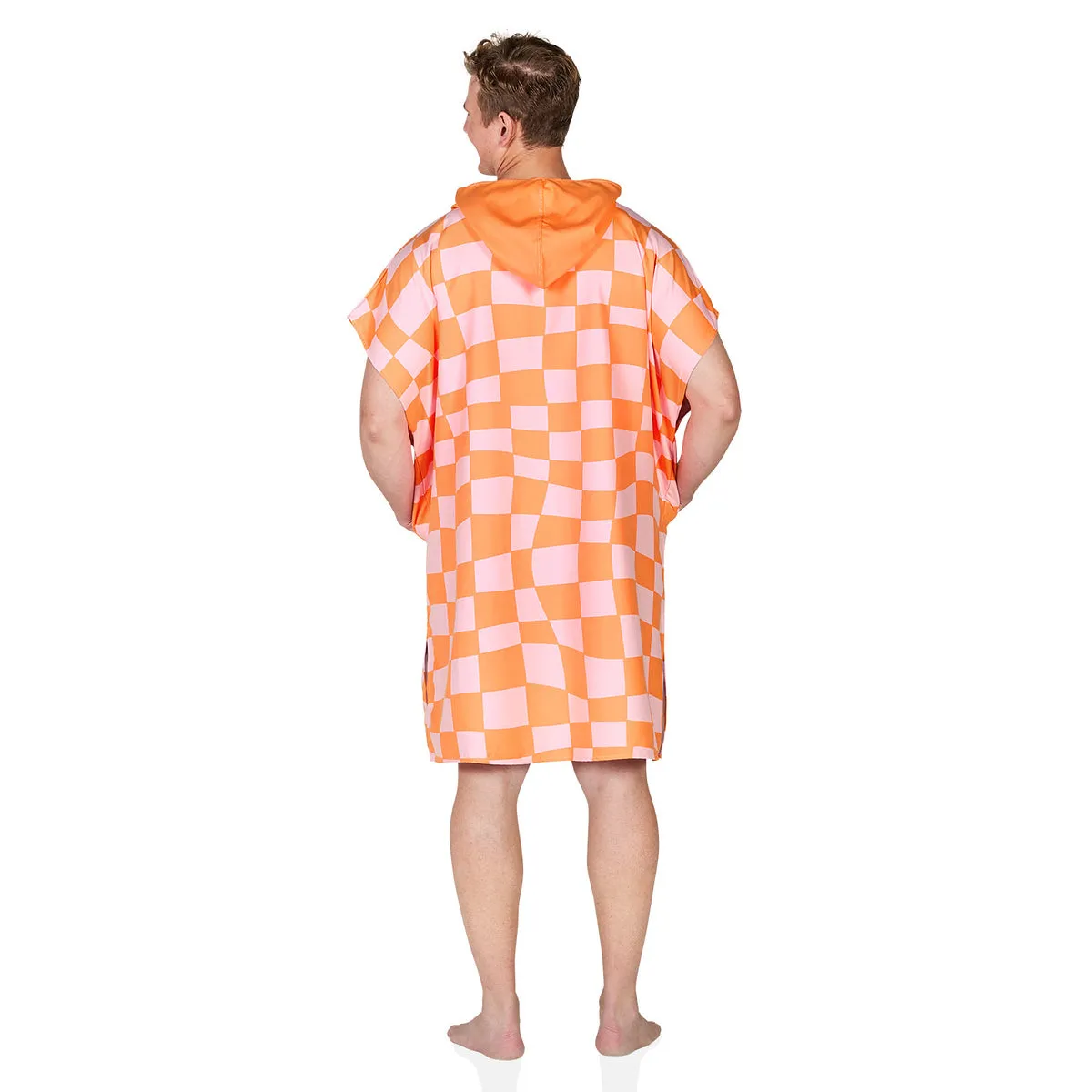 Dock & Bay Poncho Adults - Groovy Check