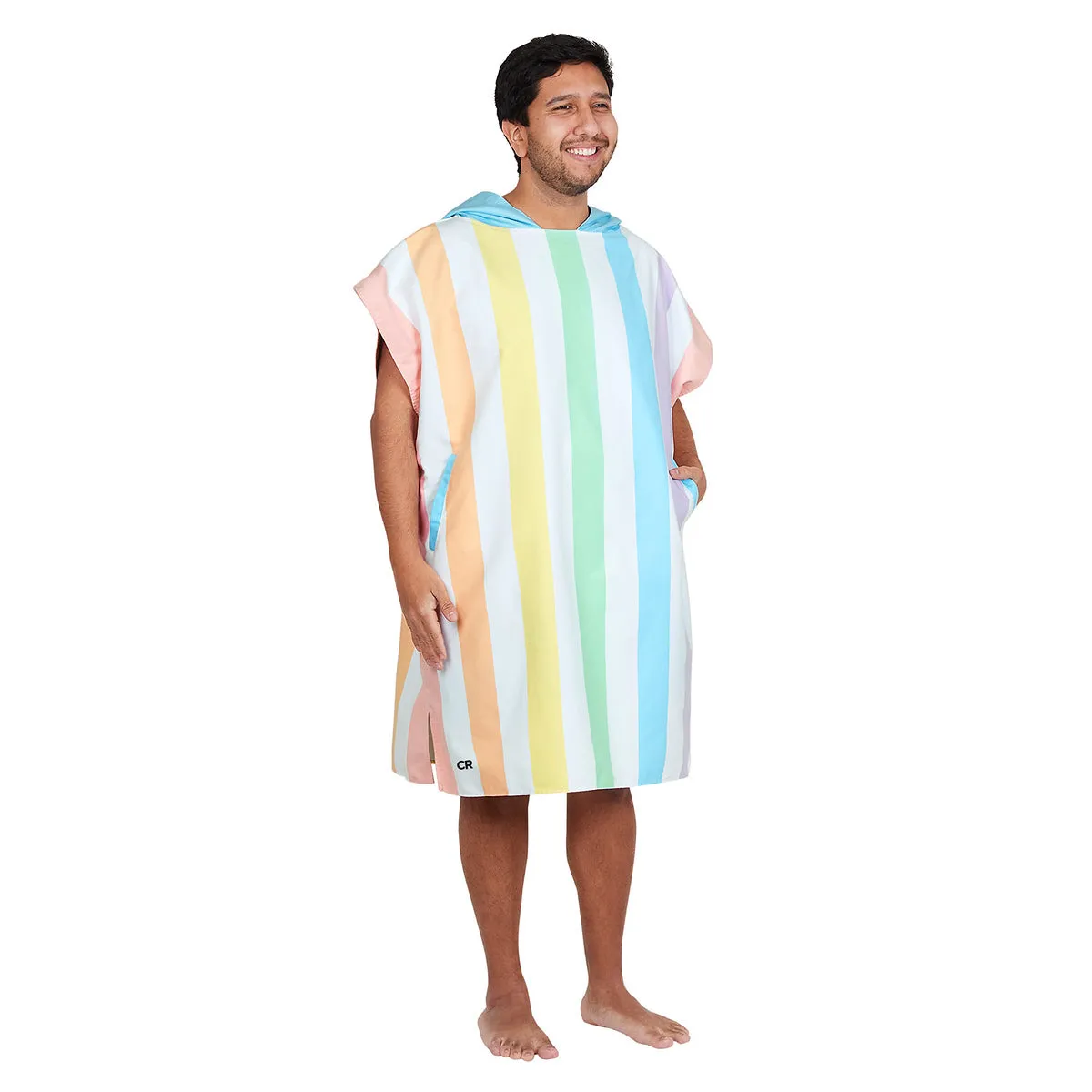 Dock & Bay Poncho Adults - Unicorn Waves - Customised Embroidery Personalised for You