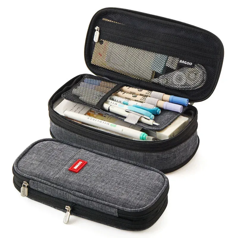Double-Layer Pencil Case