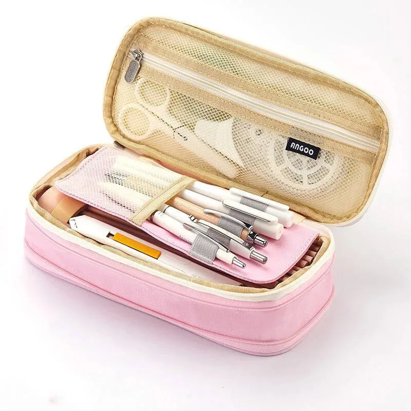 Double-Layer Pencil Case
