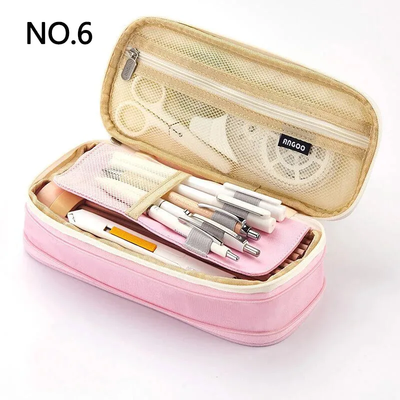 Double-Layer Pencil Case