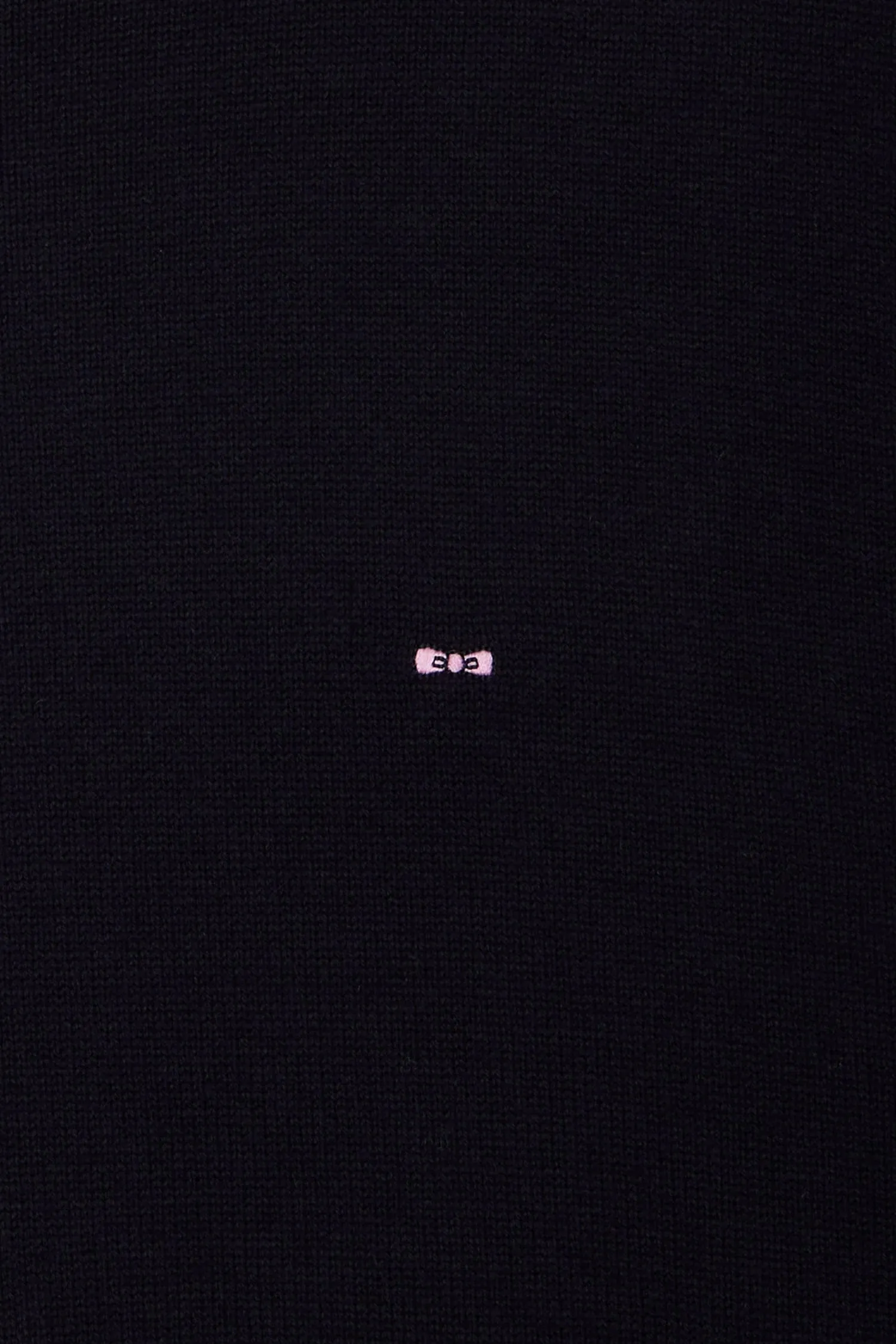 Eden Park Regular Wool and Cotton Crew Neck Jumper - Dark Blue