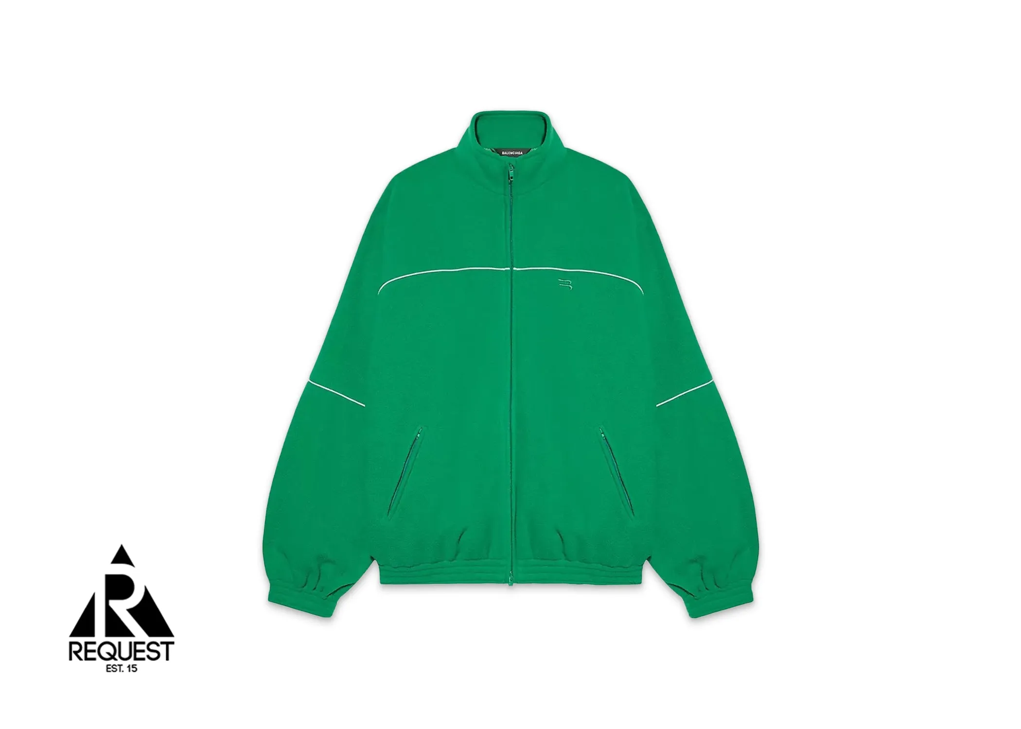 Fleece Track Jacket "Green"