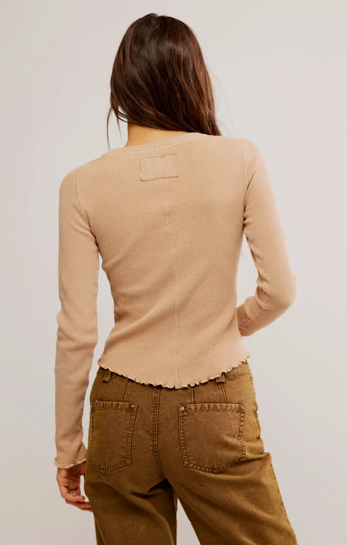 Free People Easy Does it Tee-Cuban Sand