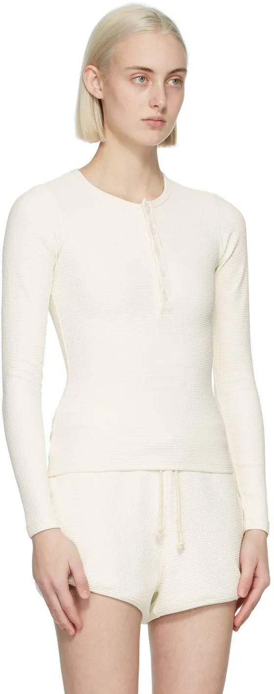Gil Rodriguez SSENSE Exclusive Off-White Thermal Henley