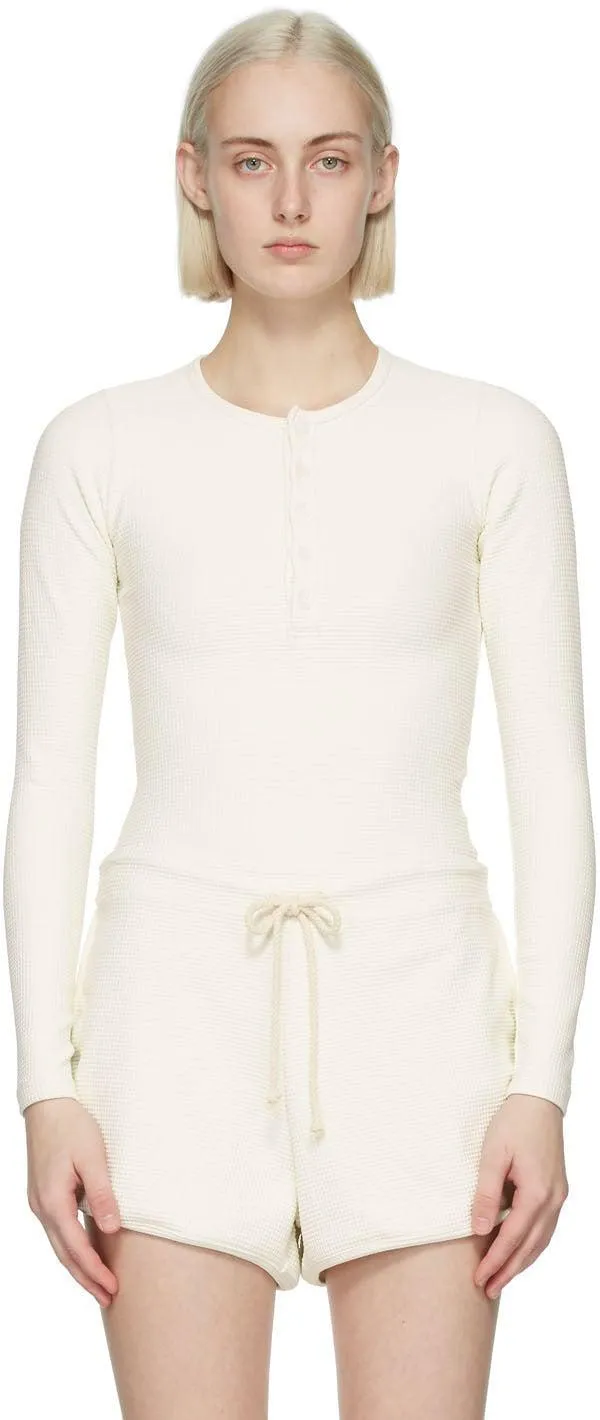 Gil Rodriguez SSENSE Exclusive Off-White Thermal Henley
