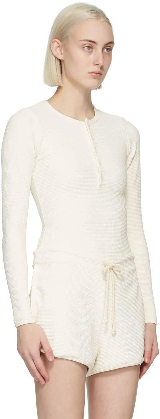 Gil Rodriguez SSENSE Exclusive Off-White Thermal Henley