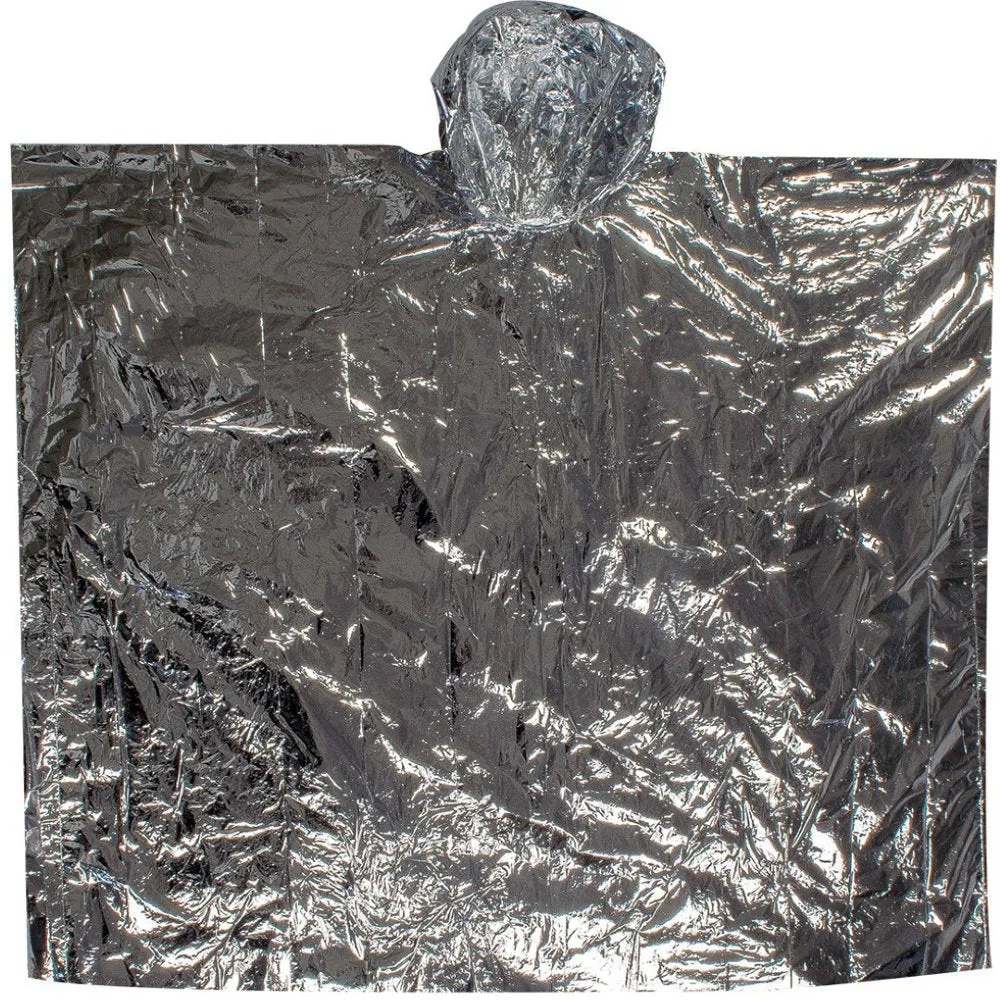 Highlander Aluminium Reflective Survival Poncho