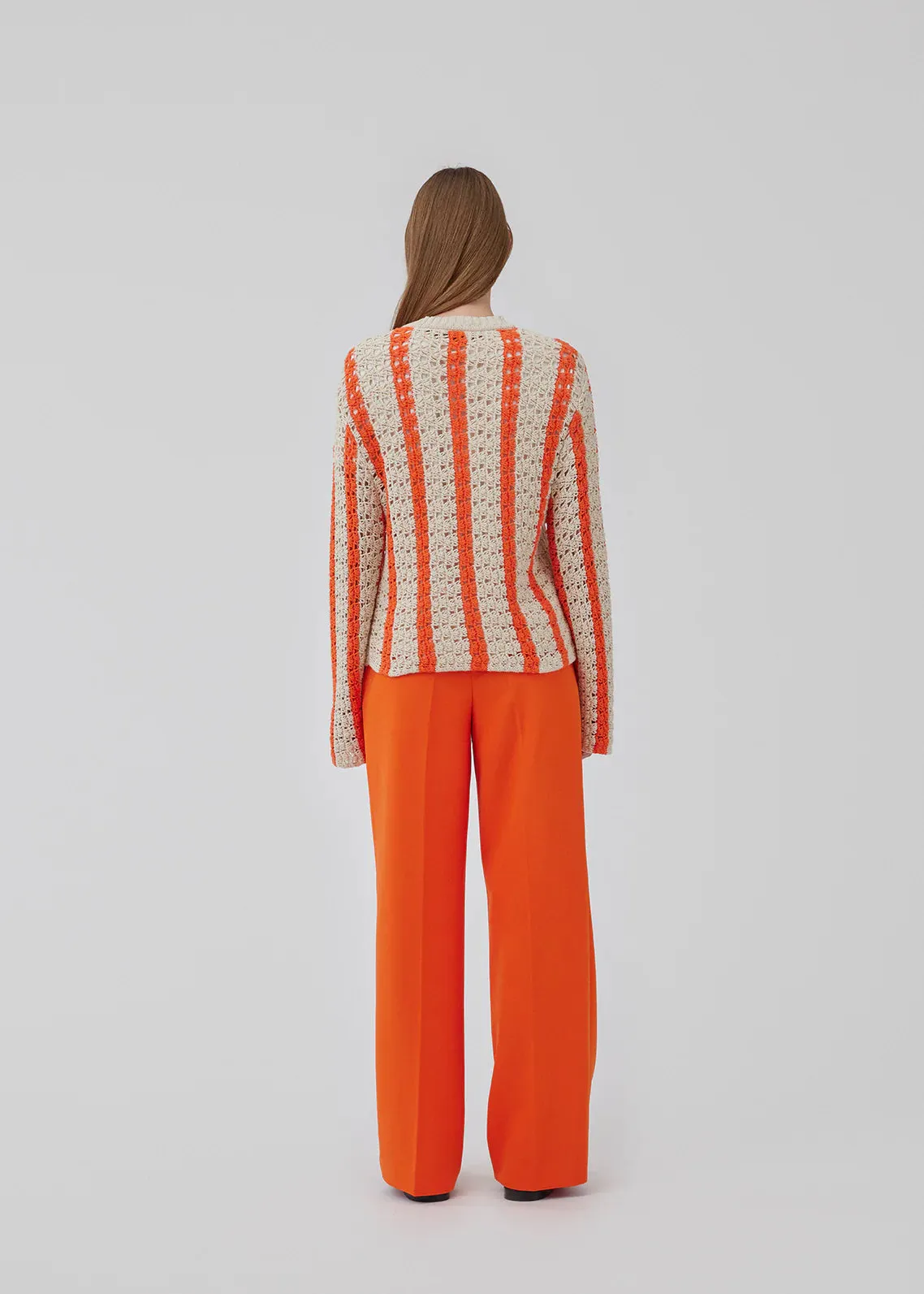 Hobbs Cardigan - Summer Sand Flame
